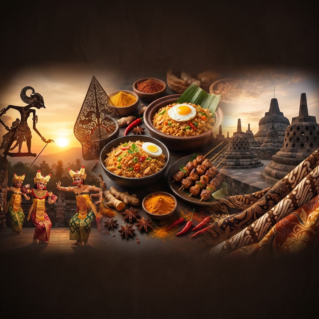 Indonesia Mosaic: Culture, Food, Heritage